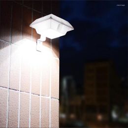 Wall Lamp 6led Solar Outdoor Smart Light Control Moderne Minimalistische binnenplaats Garden Villa IP65 Waterdichte nacht