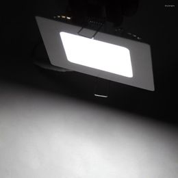 Wandlamp 6W AC 86-265V Ultra dun vierkante plafondpaneel Licht verzonken naar beneden 390lm SMD2835 LED Pure witte druppel