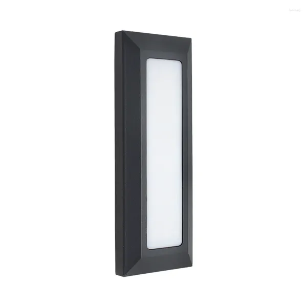 Lámpara de pared 6W Lámparas LED modernas Puerto delantero Paso delantero Paso Ligera Montada de jardín al aire libre Escalera de baño de la esquina de la esquina de la esquina