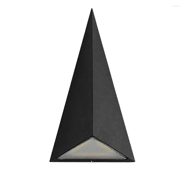 Applique murale 9W LED luminaire extérieur étanche triple angle cour allée jardin balcon