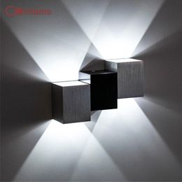 Lampe murale AC90V-260V Corridor LED simple Bar de chambre à coucher KTV Effet de lumière de fond d'effet lumineux