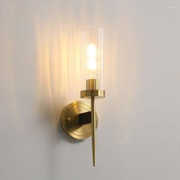 Lámpara de pared Iluminación de baño antigua Luz LED Espejo exterior para dormitorio Litera Luces Luminaria Apliques Estilos