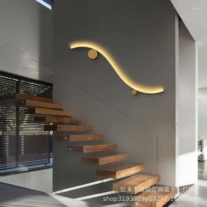 Wandlamp antieke badkamerverlichting lezen Koreaanse kamer decor zwenkarm licht houten katrol