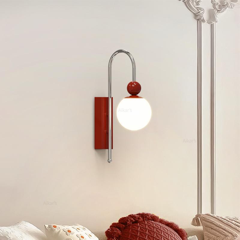 Muurlamp antieke Franse vintage tas huis magische bonen slaapkamer bedgaargang kinderkamer