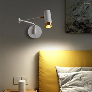 Applique Murale Antique En Bois Poulie Plomberie Industrielle Lit Intelligent Turc Superposé Lumières Led Lumière Pour Chambre Mont