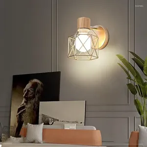 Wandlamp Artpad Interieur Gouden Slaapkamer Kooi Schaduw Retro Schans Industrieel Metaal Licht