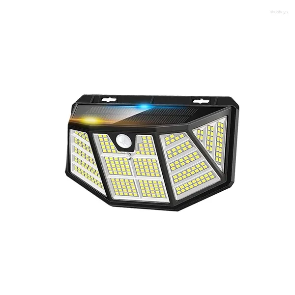 Lámpara de pared Beau-Solar luces al aire libre Sensor de movimiento 310 LED Solar Luz con energía solar IP65 impermeable para jardín de patio de jardín garaje