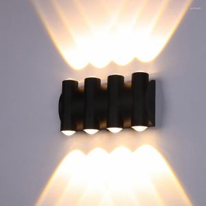 Wandlamp Black Body Outdoor IP65 Up Down Led Light Fast Lever Sconce Lighting