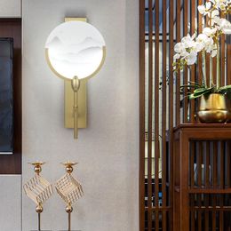 Applique murale Style chinois salon lumière rétro fer créatif chevet Wandlamp puce LED 6W AC220V escalier