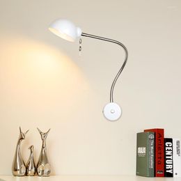 Lámpara de pared clásica nórdica Loft estilo Industrial ajustable Jielde Vintage Sconce luces LED para sala de estar dormitorio baño