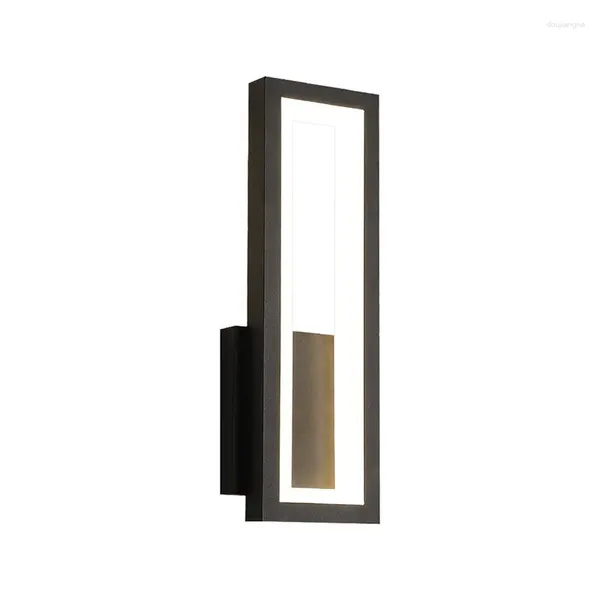 Lampe murale contemporain simple fond LED LED Asle Chambre de chevet Corridor Corridor Corridor Decorative Lights