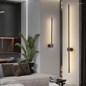 Wandlamp koperen strip slaapkamer nachtkastje El Villa gang woonkamer achtergrond