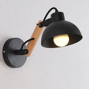 Lampe murale Creative American Loft Retro Restaurant Chambre de chambre Balcon Corridor Stair Pub Pub Cafe A r￩glable SCONCE