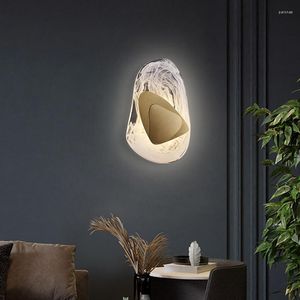 Muurlamp kristal binnen woonkamer veranda slaapkamer bedkamer bed huis decoratie luxe creatief nachtlicht