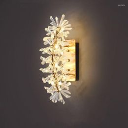 Wall Lamp Crystal Luxury El slaapkamer woonkamer gangpad studie