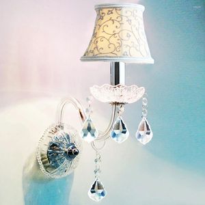 Lámpara de pared Decoración Sala de estar Espejo de cristal Frente Mesita de noche Dormitorio Comedor