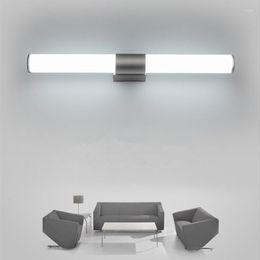 Applique murale DONWEI Style minimaliste moderne 12W 16W 22W LED acrylique vanité miroir lumière salle de bain intérieure cuisine décor lampes