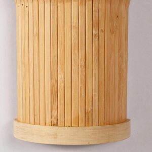 Wandlamp duurzaam bamboe hanglamp met geurloze en niet-toxische materialen anti-corrosie kroonluchter type 1