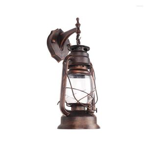 Wandlamp E27 Retro Antique Vintage Rustic Lantern SCONCE LIMMUTE BUITEN