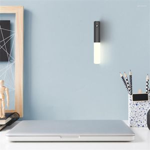 Wandlamp Vloer Gang Nachtlampje Creatieve Gateway Kast Home Verlichting Lampen Voor Automatische Sensing Oplaadbaar Geschenk