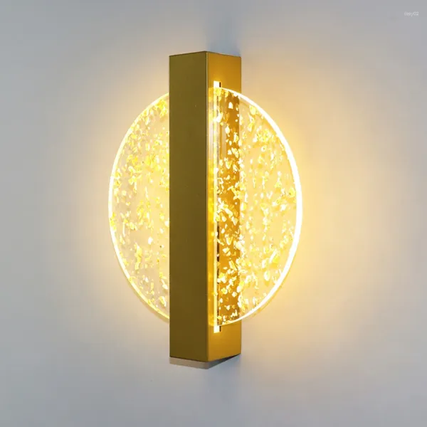 Lámpara de pared para decoraciones espejos de baño baños TV fondo de la cama para leer el libro 25 cm
