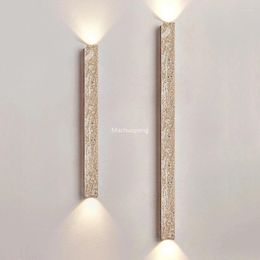 Wandlamp Franse crèmestijl woonkamer slaapkamer minimalistische Scandinavische leeslamp ontwerp nachtkastje Veilleuse verlichting decoratie
