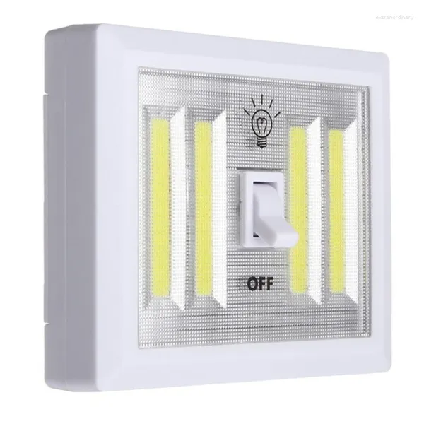 Lámpara de pared GTBL 1 PCS Interruptor de mazorca LED Batería Gabinete de garaje con alimentación Armario de emergencia de emergencia Flights