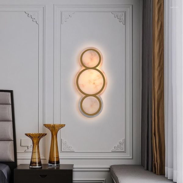 Lámpara de pared de cromo de alta calidad, aplique de luz para sala de estar, baño, hogar, iluminación interior, decoración moderna de cristal