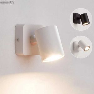 Wandlamp Binnen 7W GU10 Led Plafond Wandlamp Moderne Stijl Vouwen Rotatie Home Hotel Slaapkamer Nachtkastje Woonkamer LeeswandlampL2403