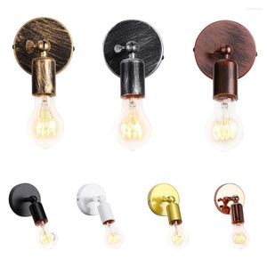 Applique industrielle Bronze Simple ajuster la tête Luminaire pour couloir chevet Loft éclairage Luminaire rétro décor applique