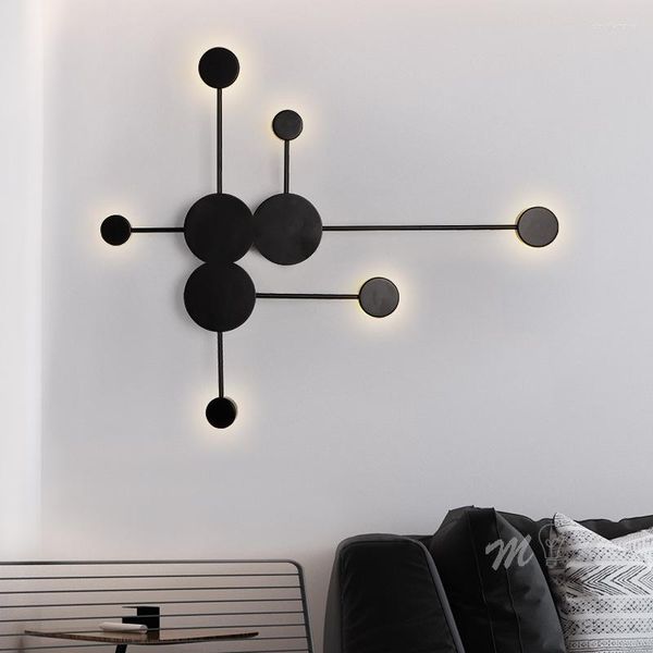 Lámpara de pared lámparas de hierro industrial apliques led espejo accesorios iluminados decoración del dormitorio del baño iluminado