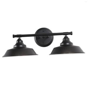 Wall Lamp Industrial SCONCES AFSTELLINGEN Verlichtingsschaduw 2 Hoofd Garage Porch Badkamer ijdelheid Kantoor