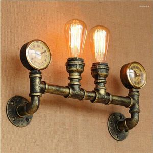 Wall Lamp Industrial Style Vintage Retro Loft Lights Water Pipe Bar Pub Cafe Restaurant Aisle Corridor Hall Club SCONCES BHE BRA
