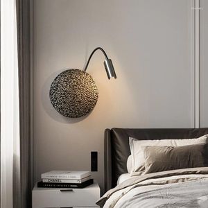 Lámpara de pared Internet Switch táctil famoso Sala de estar simple y atmosférica Pasillo de dormitorio junto al dormitorio