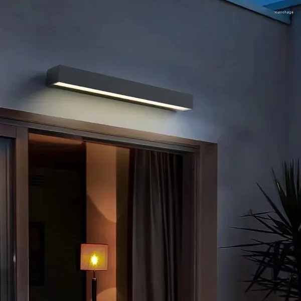 Applique murale LED étanche IP65, luminaire décoratif d'intérieur et d'extérieur, idéal pour une cour, un porche, un salon, une chambre à coucher, une porte de Garage