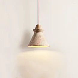 Wandlamp Japanse stijl Wabi Sabi Walnoot Woondecoratie Klein creatief ontwerp Steen Restaurant Kledingwinkel 5W Led Hanglamp