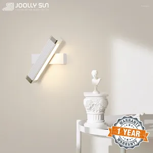 Wandlamp Joollysun rotatie Bed verlichting Moderne verstelbare sconcess voor slaapkamer woonkamer decor gemonteerd nachtlicht