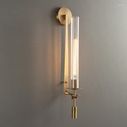 Wall Lamp Lantern SCONCES Moderne kristallen spiegel voor slaapkamer Koreaanse kamer Decor Dorm Bunk Bed Lights Candle