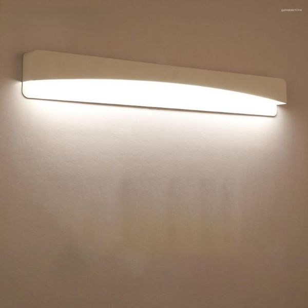 Lámpara de pared LED Baño 9W 42cm Barra de luz de tocador sobre espejo Accesorio de iluminación para sala de estar Aplique moderno Lectura de cabecera