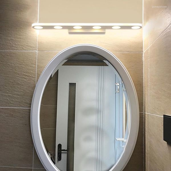 Applique murale LED salle de bain chambre vanité lumière 40 cm 58 cm 80 cm 100 cm intérieur maison moderne appliques miroir luminaires