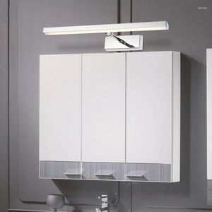 Wandlamp LED Badkamer Licht Roestvrijstalen spiegel 7W 12W AC85-265V FICTURE Moderne SCONCE voor woonkamer