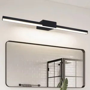 Lampe murale LED Vanity Light 40cm 55cm AC85 - 265V Indoor moderne Applices miroir miroir noir blanc