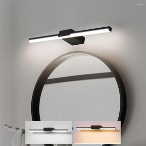 Lámpara de pared LED Luz de tocador de baño Cuidado de los ojos Leer 40 cm 85-265 V Apliques modernos para interiores Accesorios de espejo Blanco cálido