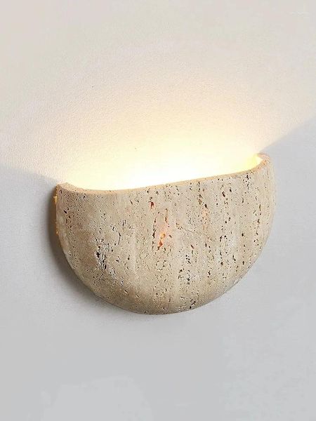 Lampe murale LED CHAMBRE LETURE LETTRE RETRO MÉDÉVALE Médieval Cave Stone Nature Lighting Filtres Home Room Decor Interior