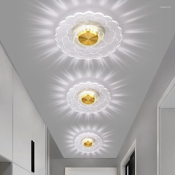 Applique murale LED plafonnier acrylique salon chambre créatif minimaliste balcon vestiaire luminaire