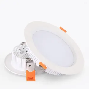 Wandlamp LED-inbouwlamp Plafondverlichting Ingebouwd armatuur Aluminium Plat Cirkelvormig Grote Ronde fitting