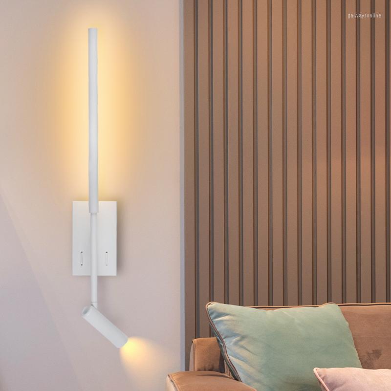 Lámpara de pared LED Luz interior para decoración Luces de accesorio Iluminación interior Lámparas de habitación Mesita de noche Dormitorio