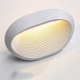 Wandlamp LED-licht Schans Aluminium Woonkamer Slaapkamer Nachtkastje Gang Hal Verlichting Huis Binnen Buiten Decor