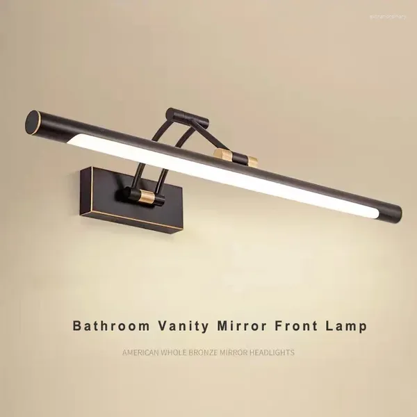 Lampe murale LED LINEAR SALLE VANIÈME LEIL MIRMOR MIRMOR AVANT LAVAGE D'ÉCLAIRAGE DE MADEUR DE MAQUILAGE DRE