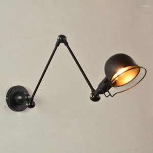 Wandlamp LED Loft Retro verstelbare verlichting voor restaurant, bar, thuisdecoraties, verlichtingsarmaturen, slaapkamer, leeslampen